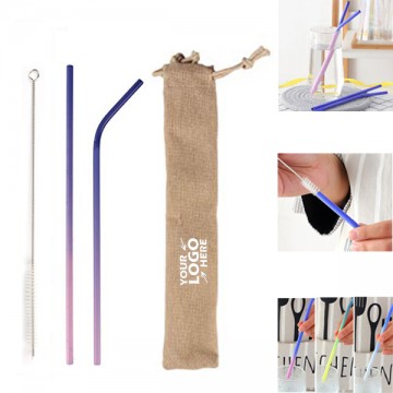 Color-changing Straw Set